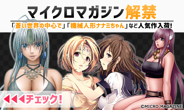 マイクロマガジン解禁